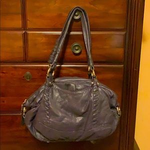 B Makowsky genuine leather shoulder bag